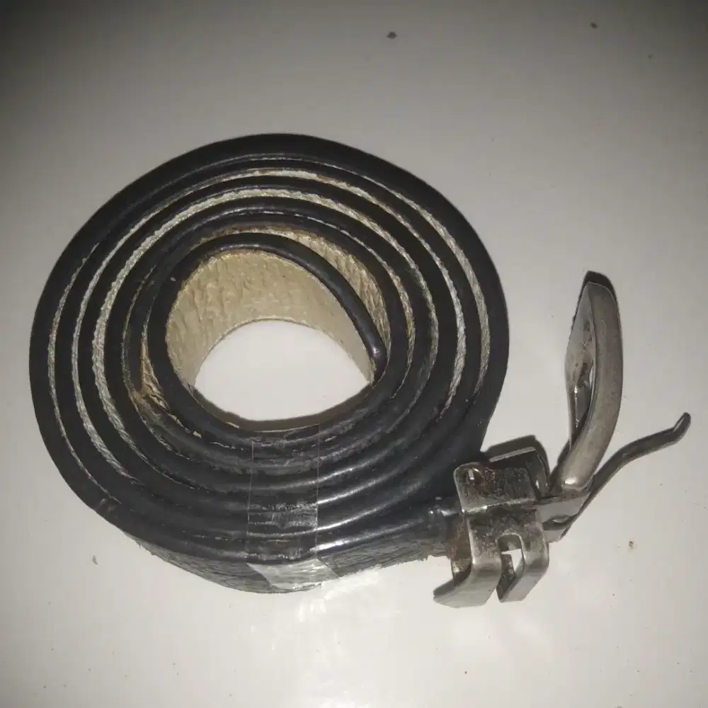 Gesper Kulit + Kepala Anti Karat Ukuran panjang 130 Cm