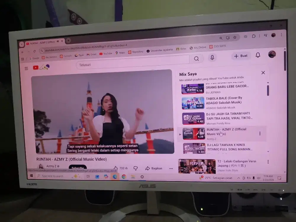 Monitor ASSUS 22 inch