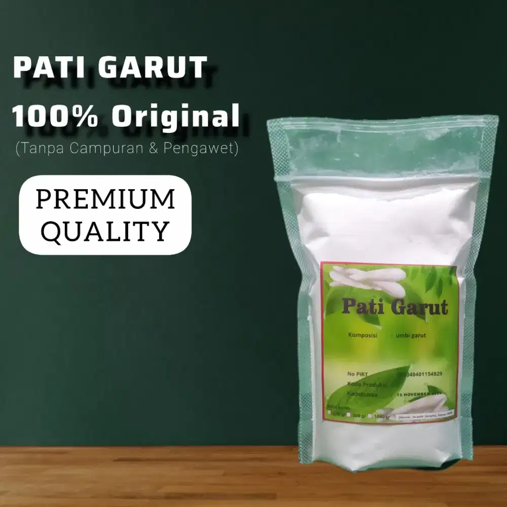 Tepung Pati Garut 100% Asli