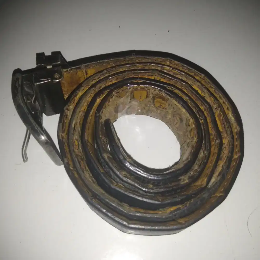 Gesper Kulit + Kepala Anti Karat Ukuran panjang 100 Cm