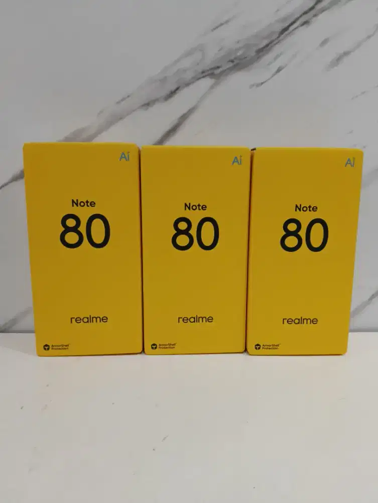 REAKME NOTE 80 4+4/64 BARU