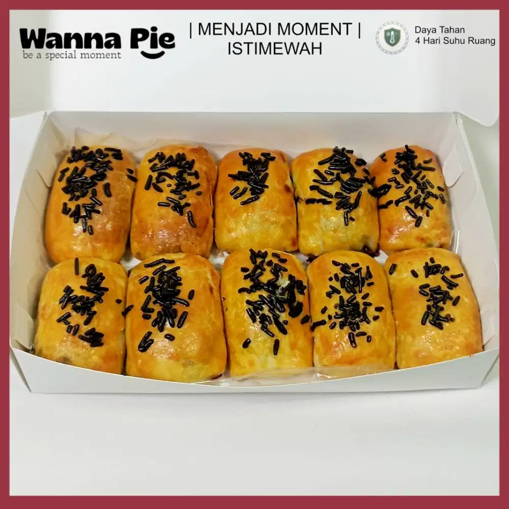 Bolen Pisang Coklat Surabaya - Isi 10 Pcs Fresh Oven Siap Kirim