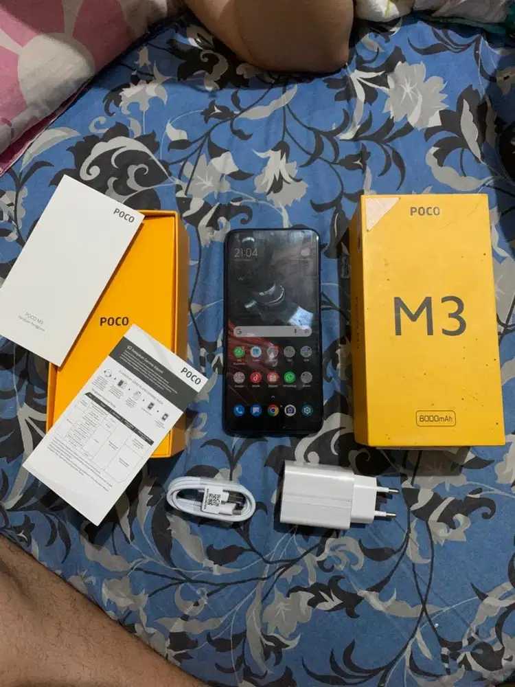 Poco M3 6/128 Fullset No Minus Tinggal Pake Aja