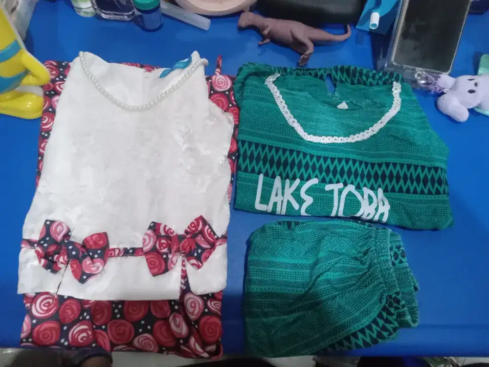 Dress anak campur take all 4pcs