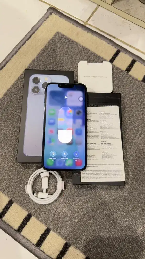 Iphone 13 Pro 256GB Blue Resmi Ibox Mulus Lengkap
