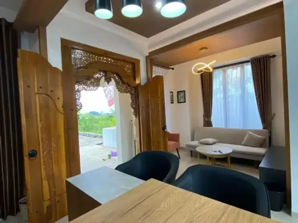 villa mewah menghasilkan passive income dijual di kota batu malang