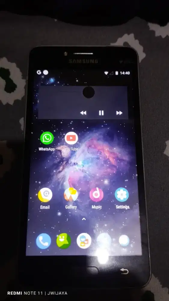 Hp Samsung J2 custome rom os10