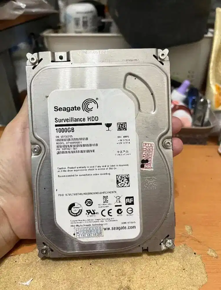 HDD Desktop 1Tera Hard Disk 1TB WD Seagate PC Normal Jaya