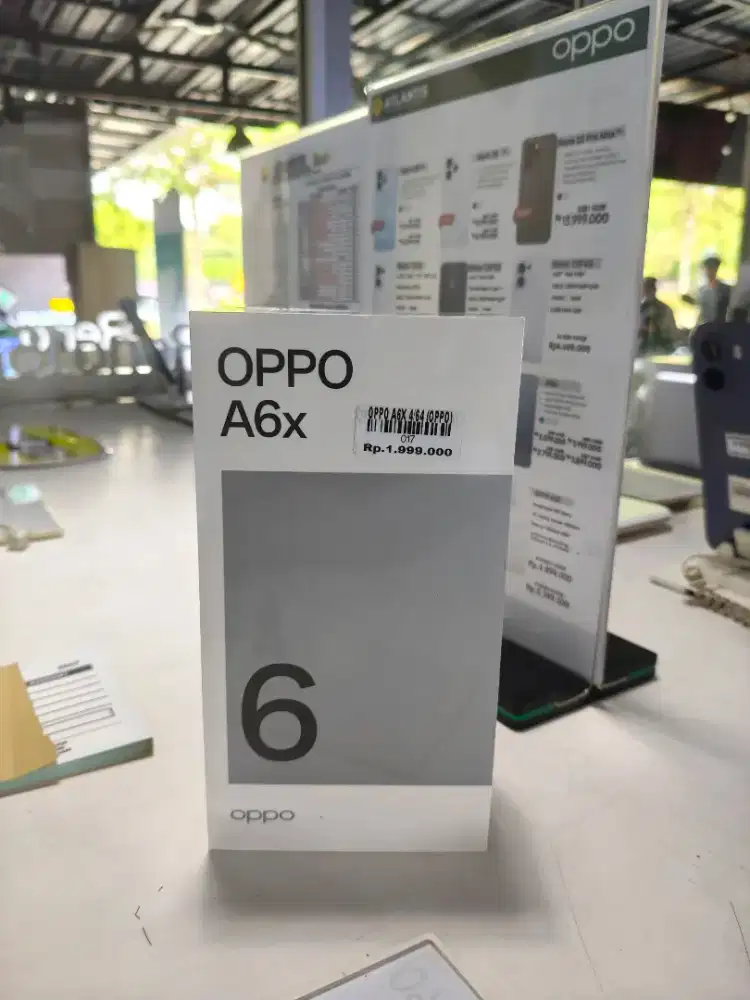 ready Oppo A6x 4/64 garansi resmi 1tahun Atlantis dahsyat