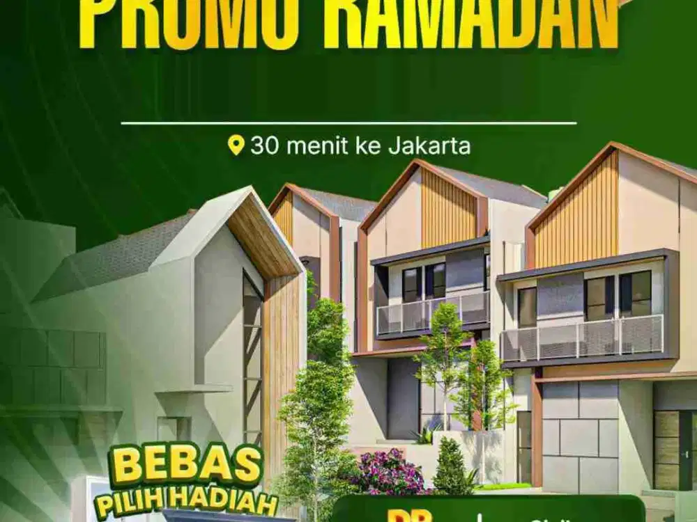 Rumah Baru GMC Cinangka, Dekat Pondok Cabe Murah, Sawangan Kota Depok, Jual Dijual