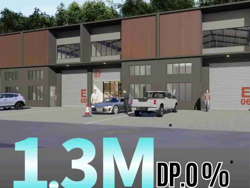 Dijual Gudang Multiguna Kawasan industri jalur pantura