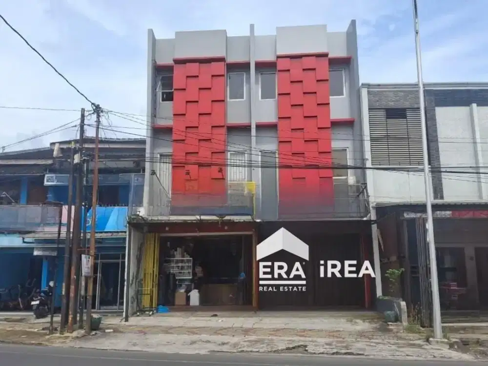 RUKO 2 LANTAI DISEWAKAN DI SOLO KOTA AREA PUSAT BISNIS, STADION SRIWEDARI