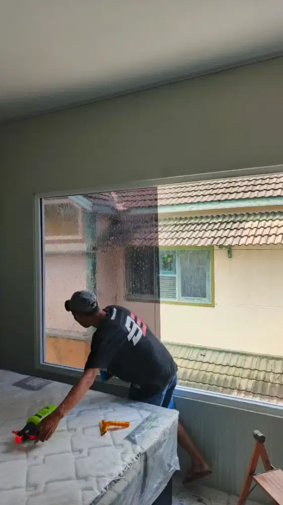 Kaca film riben sticker kaca rayban hitam polos murah oneway murah