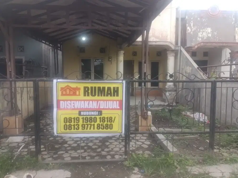 DIJUAL CEPAT! RUMAH SIAP HUNI LOKASI STRATEGIS - MEDAN DENAI