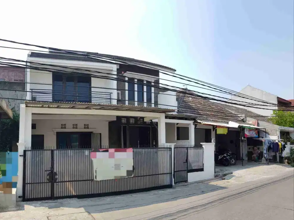 Jual Cepat Rumah dan Kios pinggir jalan Pondok Pekayon Indah, Nempel Grand Galaxy City