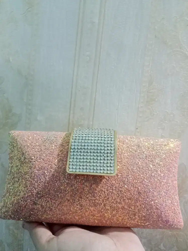 Tas kondangan warna pink