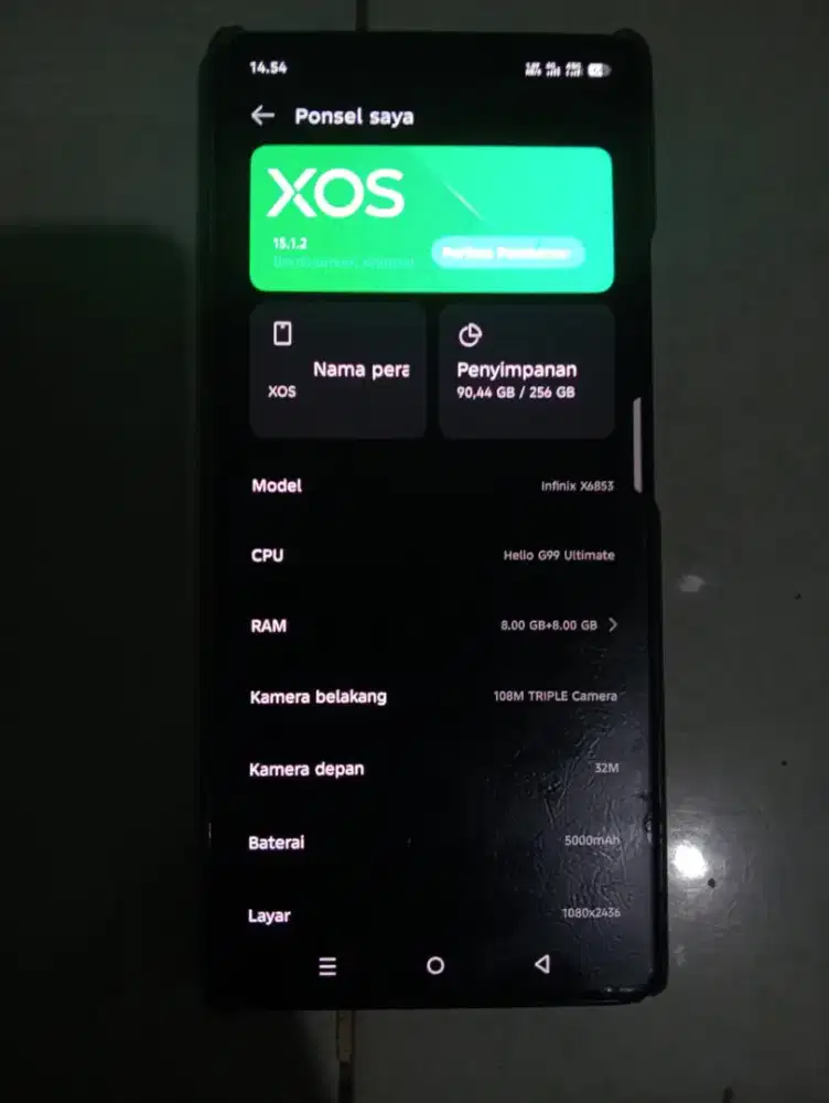 Infinix note 40 16/256