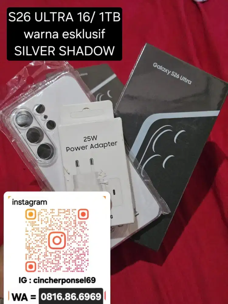JUAL SAMSUNG S26 ULTRA 16/ 1TB warna esklusif khusus