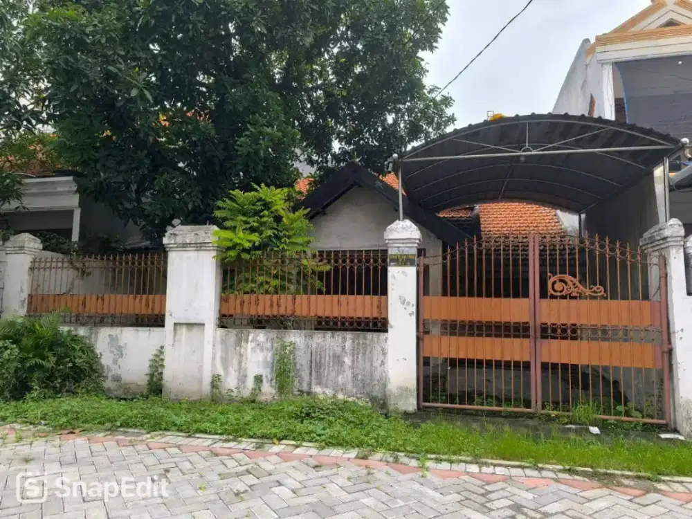 HITUNG TANAH RUMAH RUNGKUT ASRI