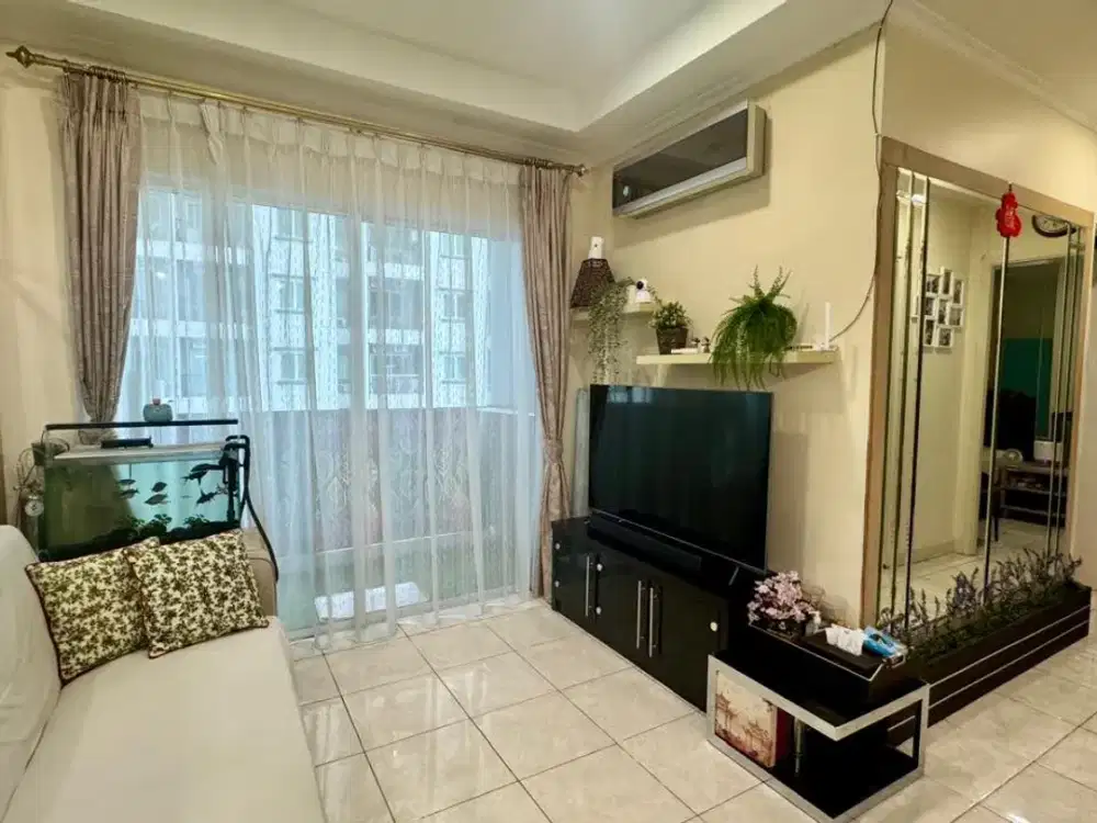 Dijual Apartemen City Home Miami Bay View Pool 2Br Full Furnish, dan Murah di Kelapa Gading,Jakut