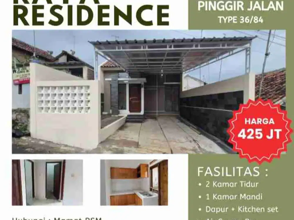 Di jual Rumah mini malis