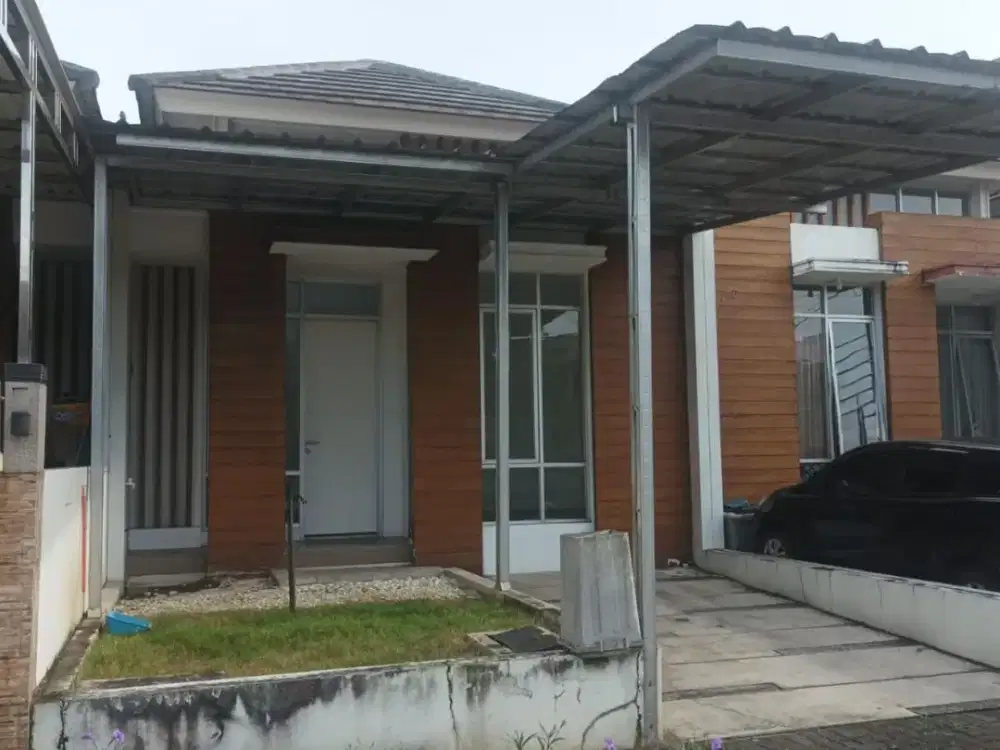 Sewa Rumah Garden Ville Citra Raya Siap Huni, Kanopi, Hadap Selatan dan Bebas Banjir