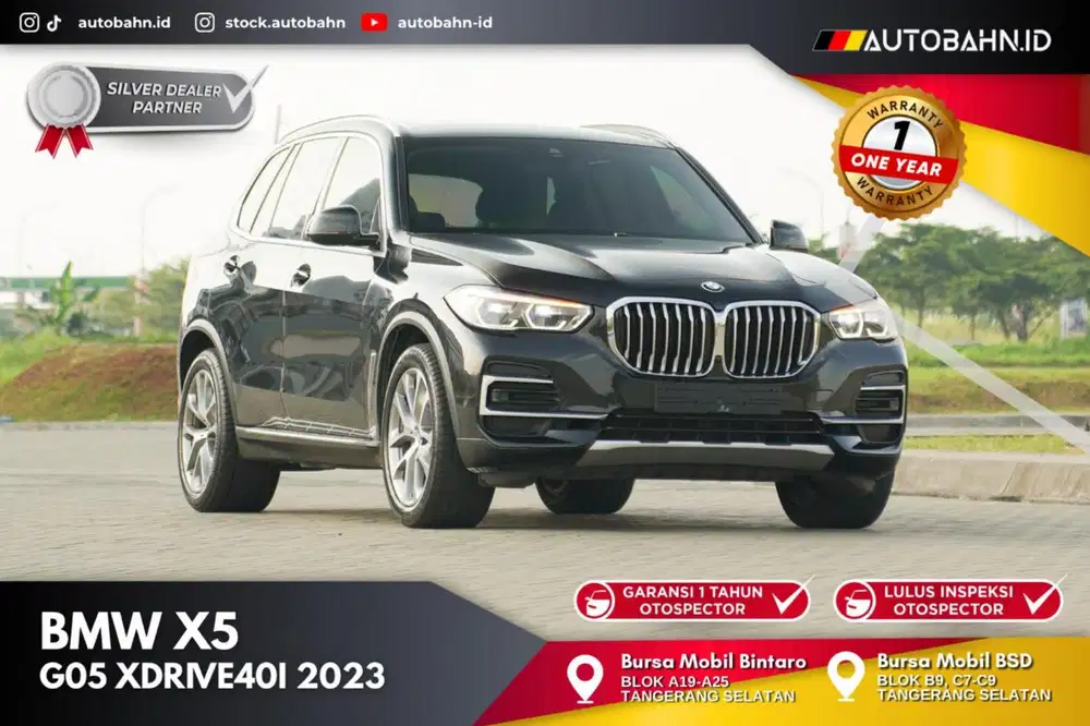 FULL WARRANTY! New BMW X5 G05 xDrive40i xLine 2023