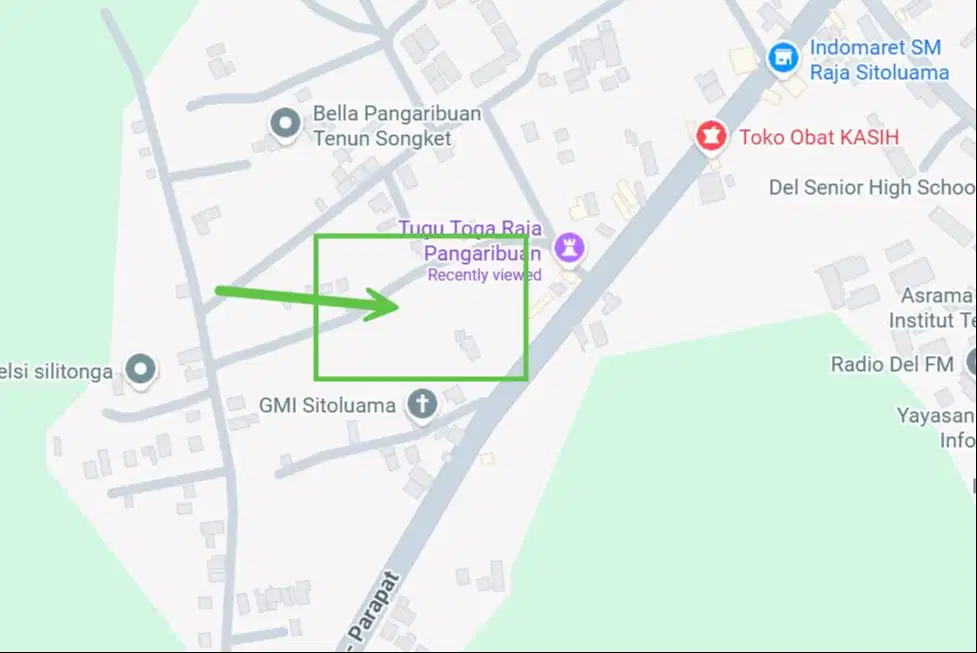 DIJUAL CEPAT TANAH SELUAS 9589 M2 DI LOKASI STRATEGIS DI LAGUBOTI,TOBA