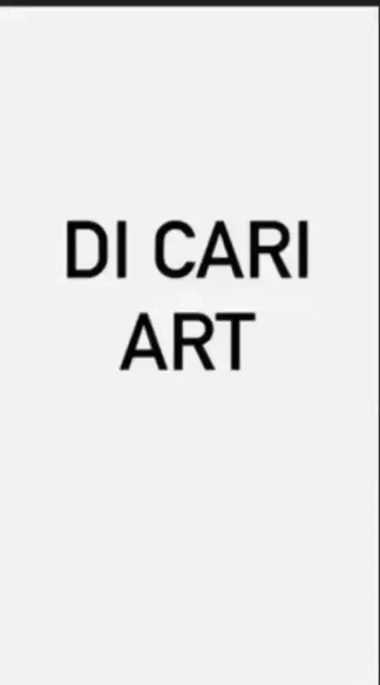 DIBUTUHKAN ART PENGALAMAN