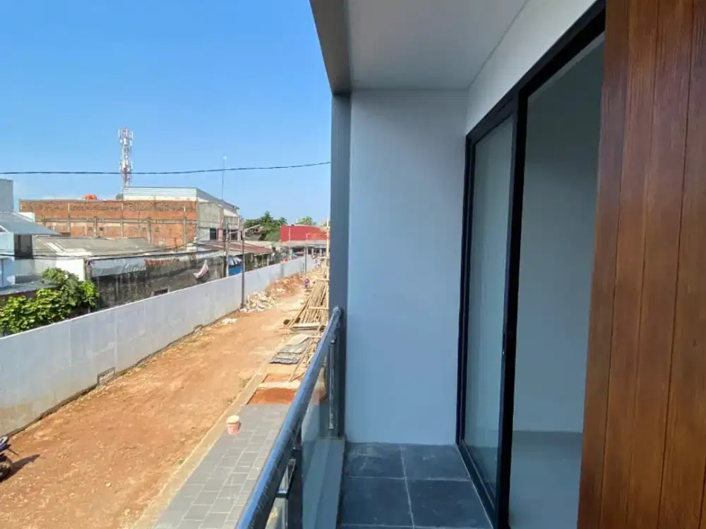 RUMAH BARU DALAM CLUSTER PINGGIR JALAN UTAMA SIAP HUNI di JATIMAKMUR PONDOK GEDE BEKASI