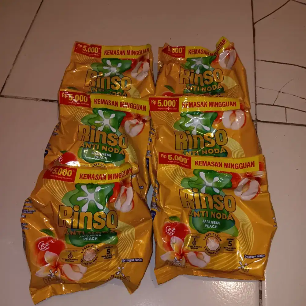 Rinso sensi fresh 6 bks