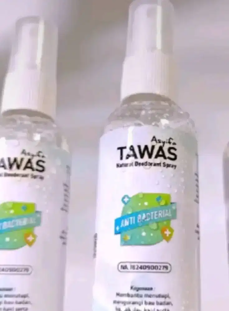Deodoran tawas spray