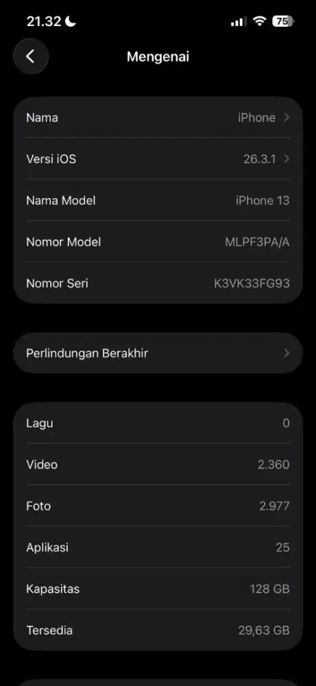 Iphone 13 128gb iBox black