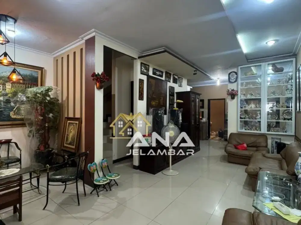 ANA RUMAH UK 5.5X20M DI KOMPLEK KAVLING POLRI JELAMBAR