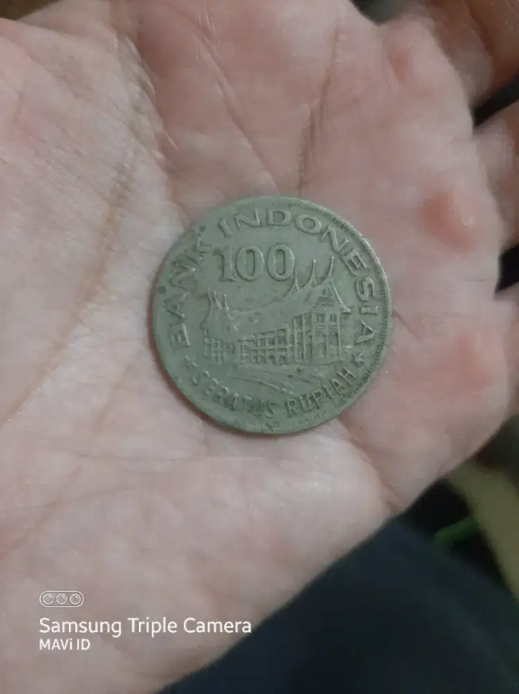 uang koin 100 rupiah tahun 1978