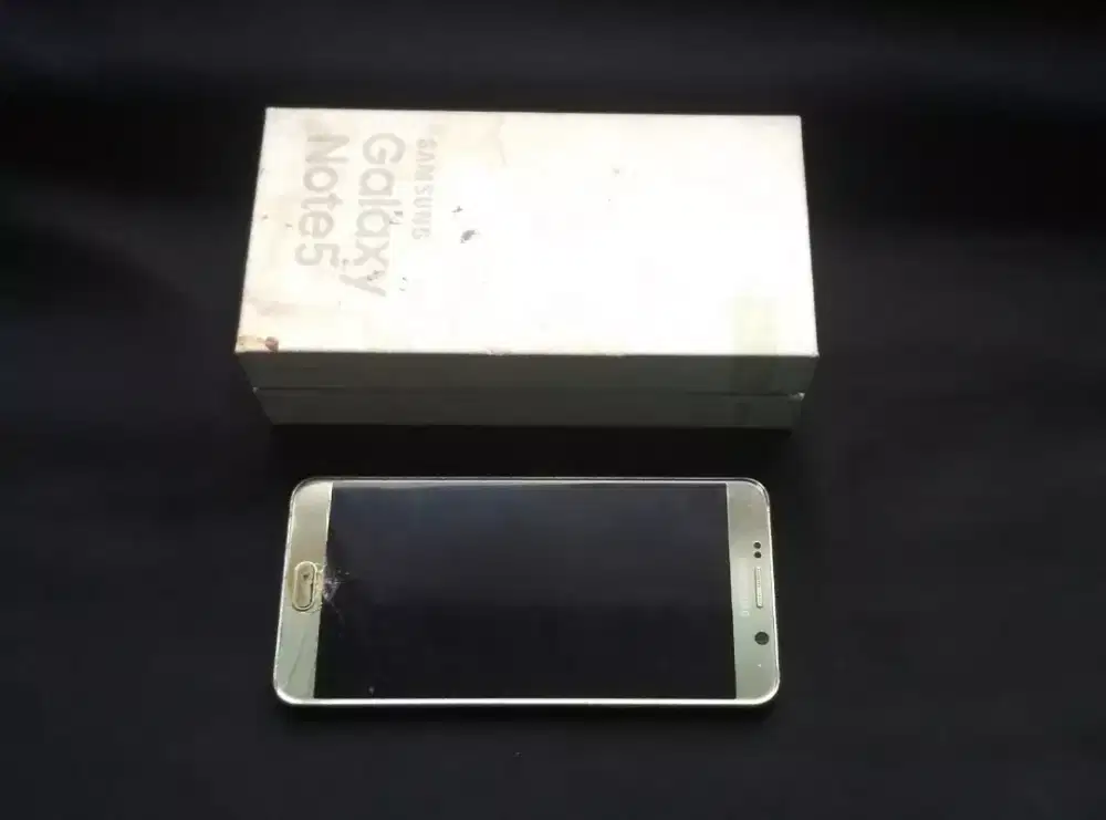 Samsung Note 5 + Box (Matot) Bahan Kanibalan
