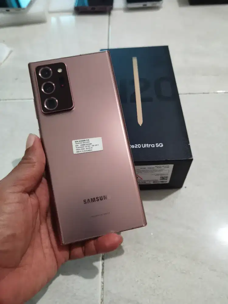 Samsung Note 20 Ultra 5G 12/256 Ex Sein Indonesia