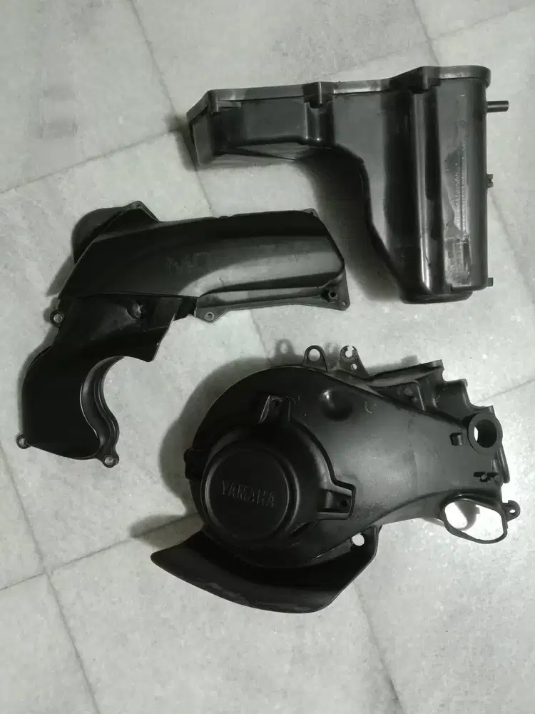 Box filter udara dan kipas Mio j, spion, dudukan plat nomor