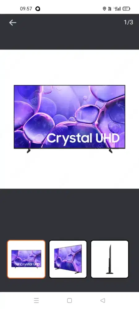 Samsung 43inc smart tv