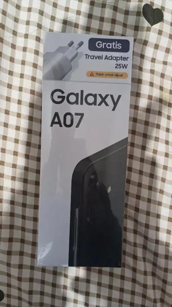 JUAL CEPAT SAMSUNG A07 8/256 SEGEL + JBL FLIP 6 SEGEL