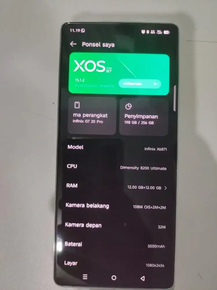 Infinix gt20 pro