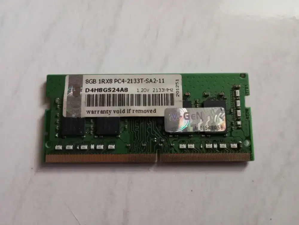 Ram laptopnya ddr 4 8gb