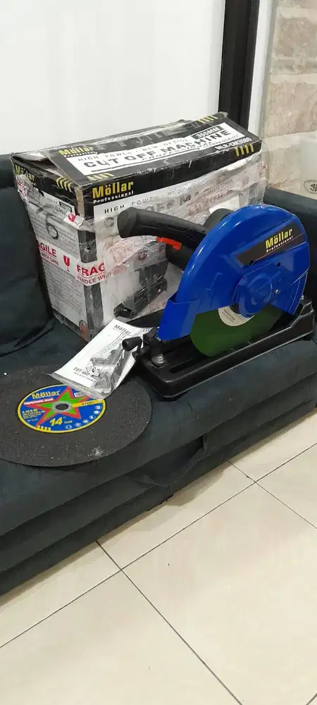 Mollar CM-3580 CM3580 Cut Off Mesin Potong Besi 14 1200W Like New