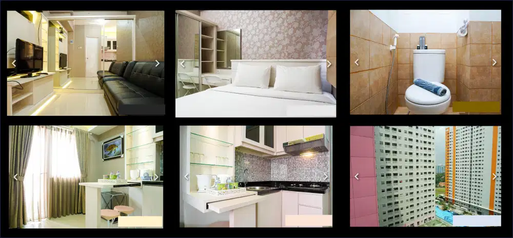 1 unit apt Green Pramuka Full Furnished, siap pakai