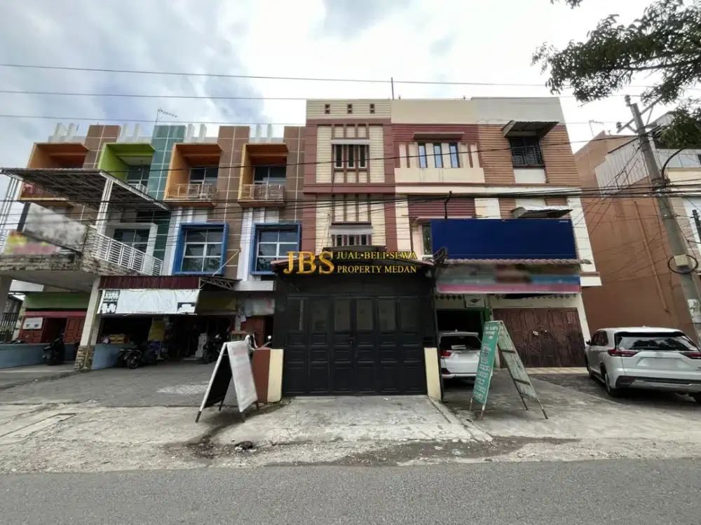 Jual Ruko Baru Renov Siap Huni di Jalan Ismailiyah (Dekat Jl. Sutrisno ) - Medan