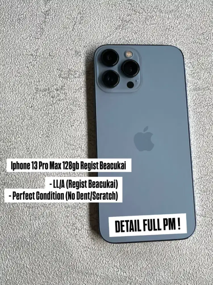 BU BU IPHONE 13 PRO MAX 128 GB INTER BEACUKAI