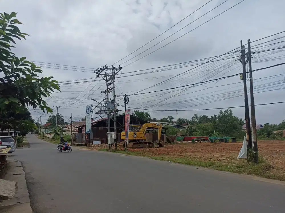 Jual Tanah Purnama Kota Jambi Tepi Jalan As