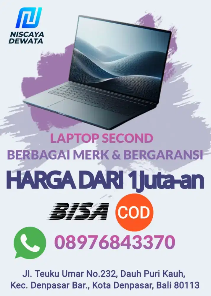 Jual Laptop Bergaransi