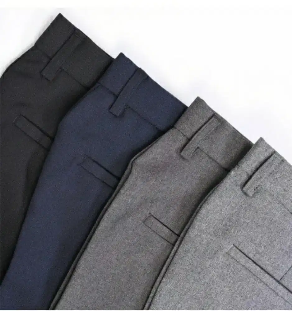 Jual obral celana bahan kain pria