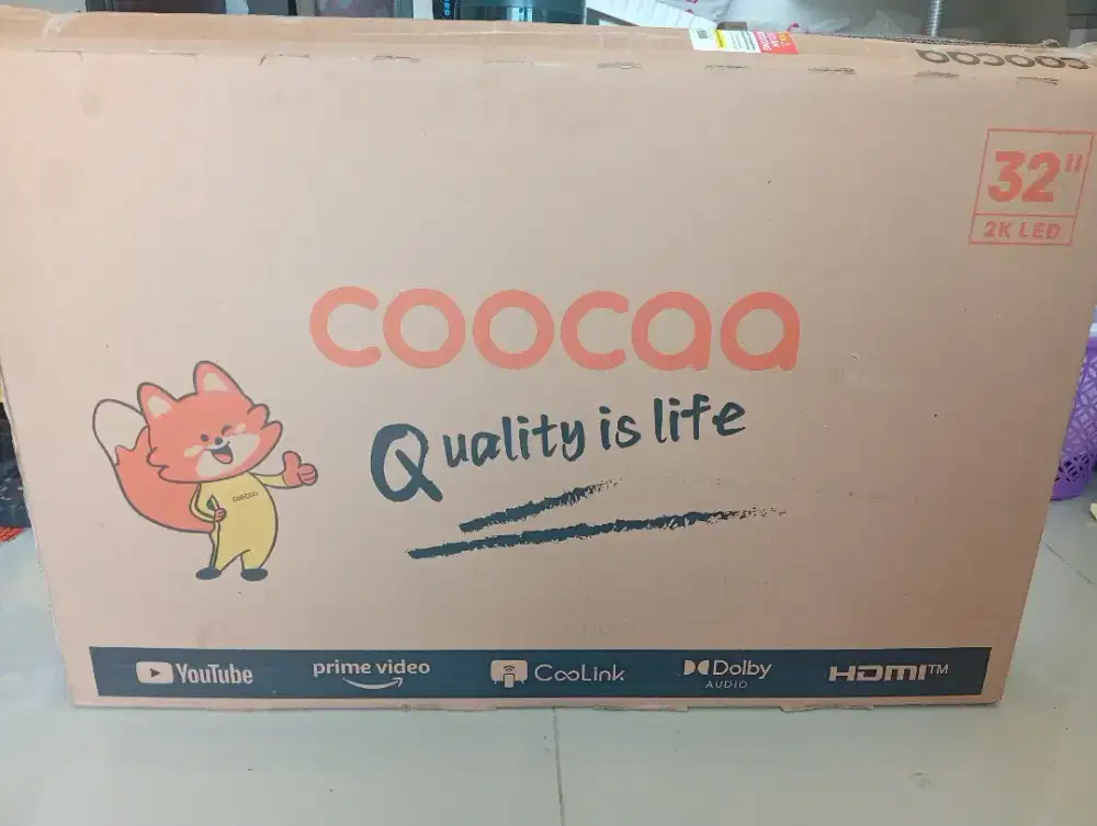 1unit TV 32 in COOCAA androidt.